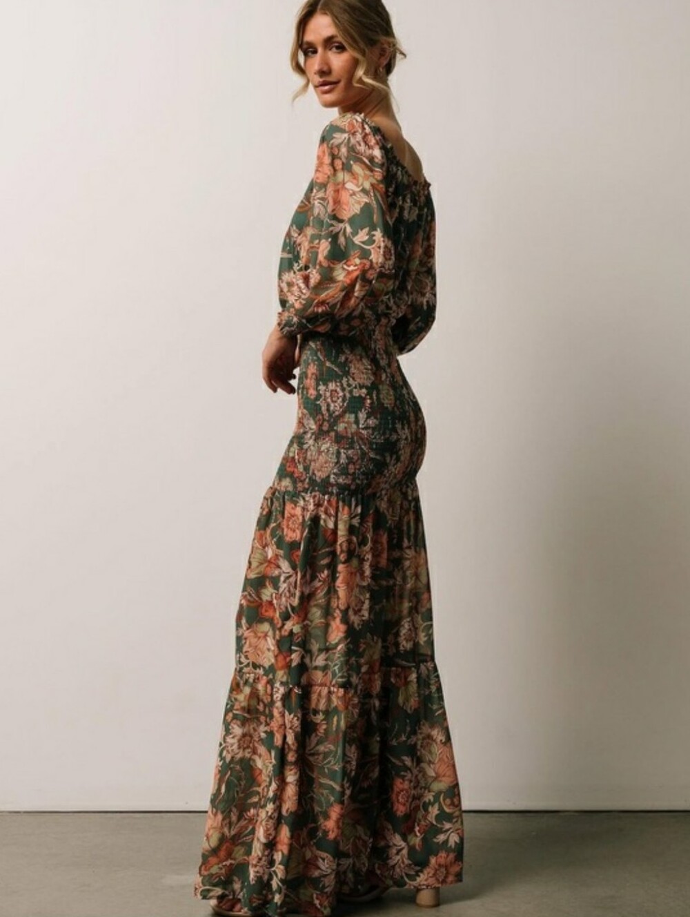 Baltic Born Lizzie Smocked Maxi Dress